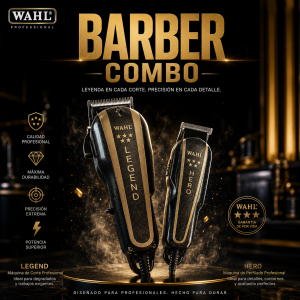 wahl barber combo legend hero maquinas profesionales barberia