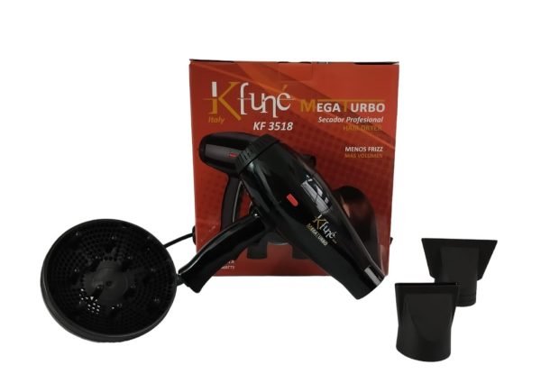 secador de cabello kfune 3518